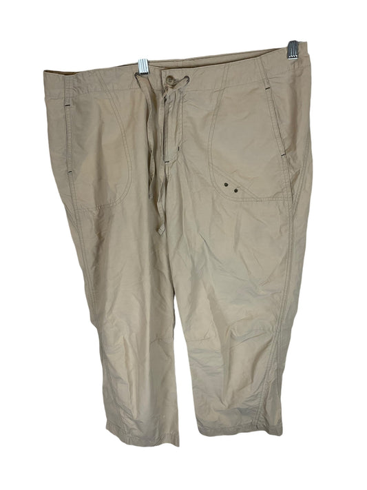 Athletic Pants By Columbia In Tan, Size: L