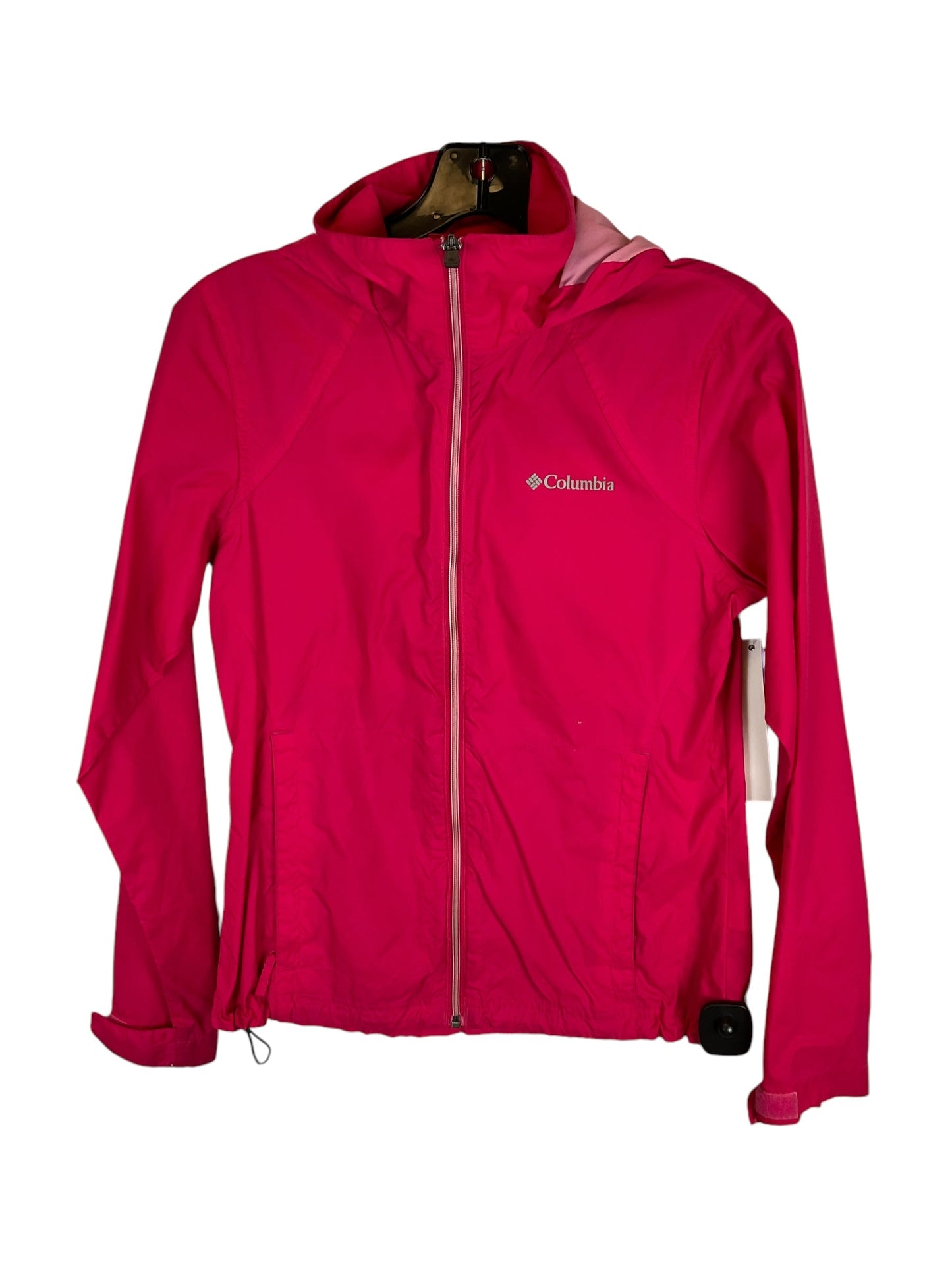 Jacket Windbreaker By Columbia In Pink, Size: Xs