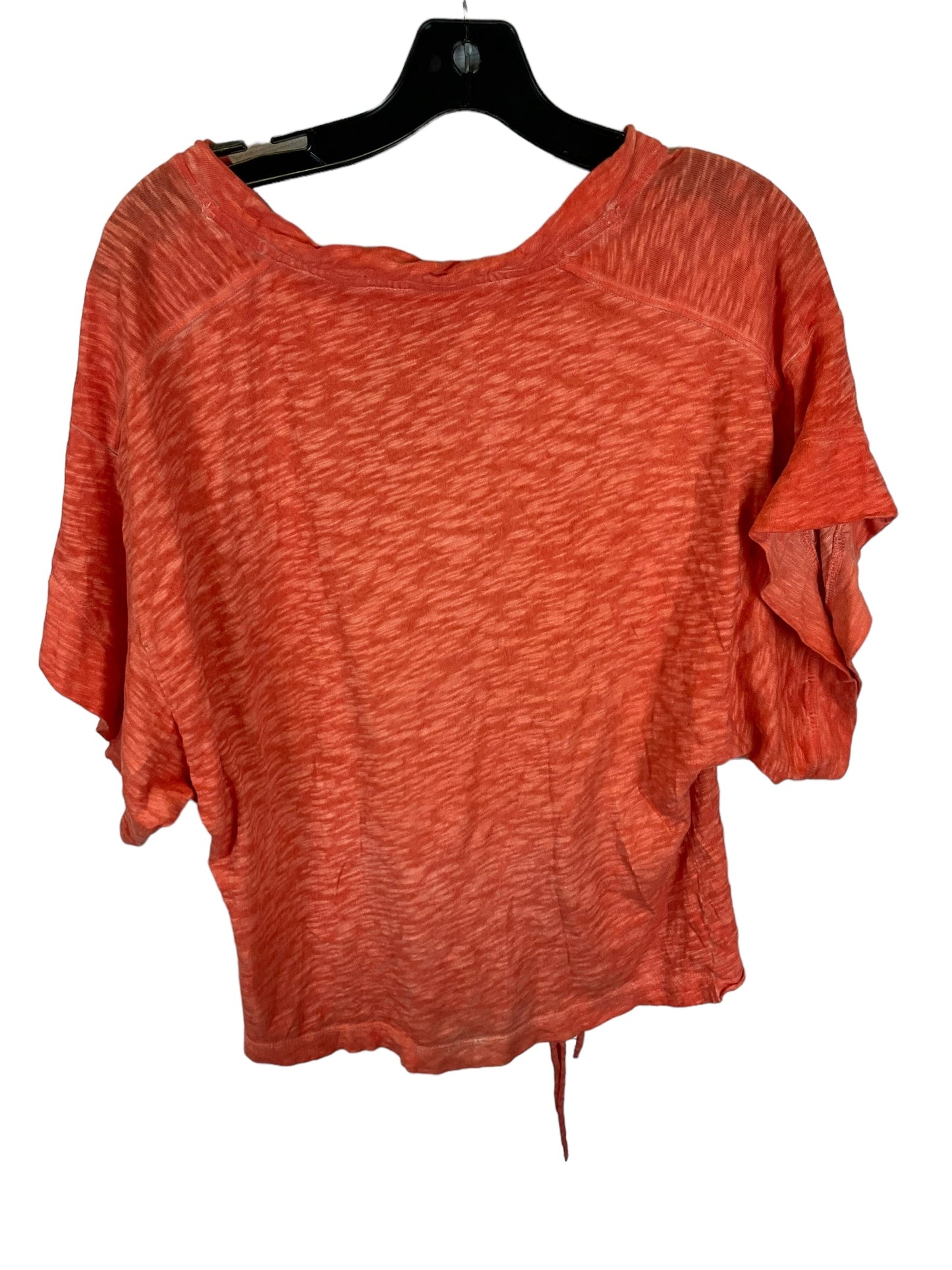 Orange Top Short Sleeve Pilcro, Size Xs