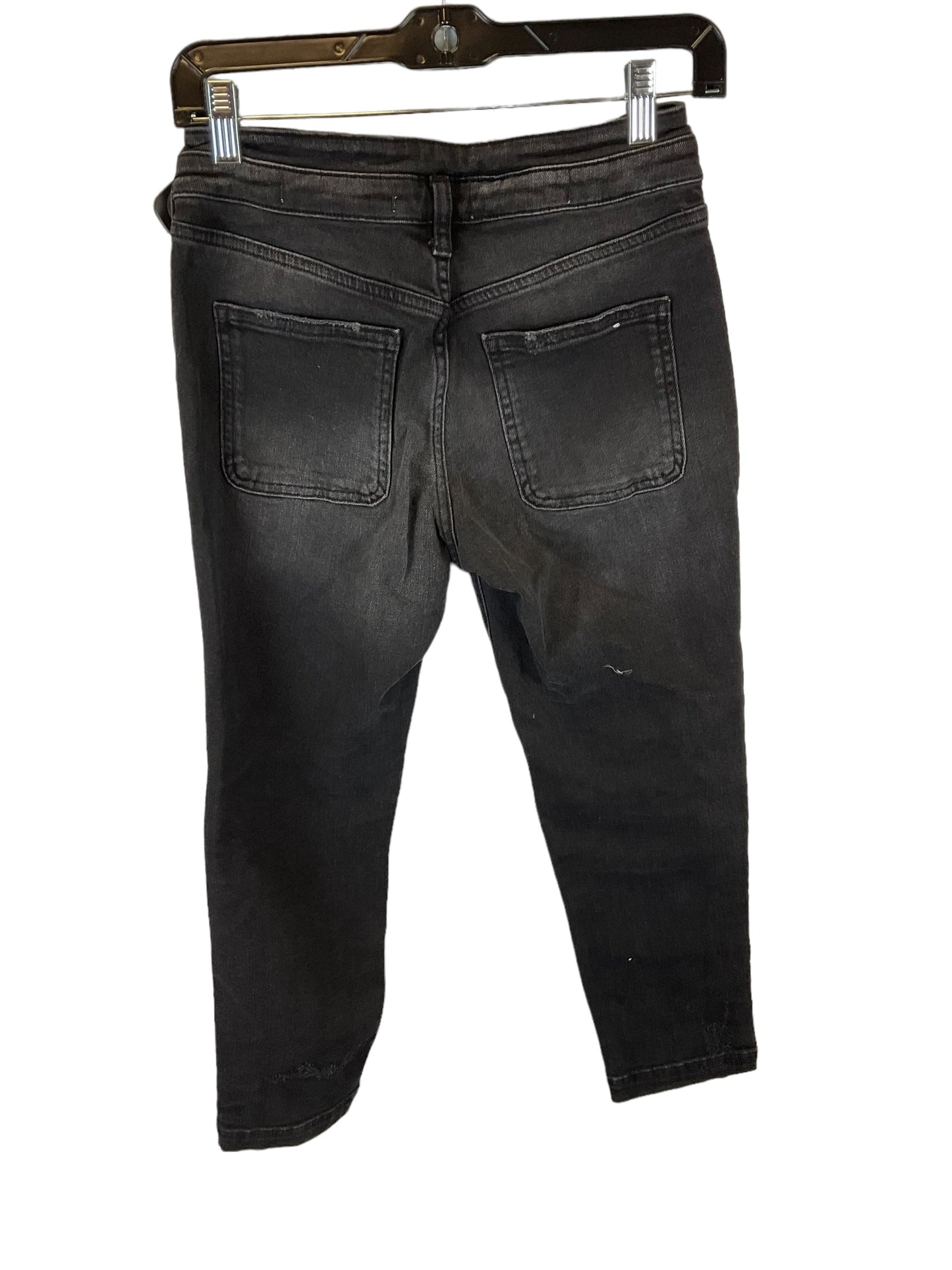 Black Denim Jeans Skinny Pilcro, Size 0