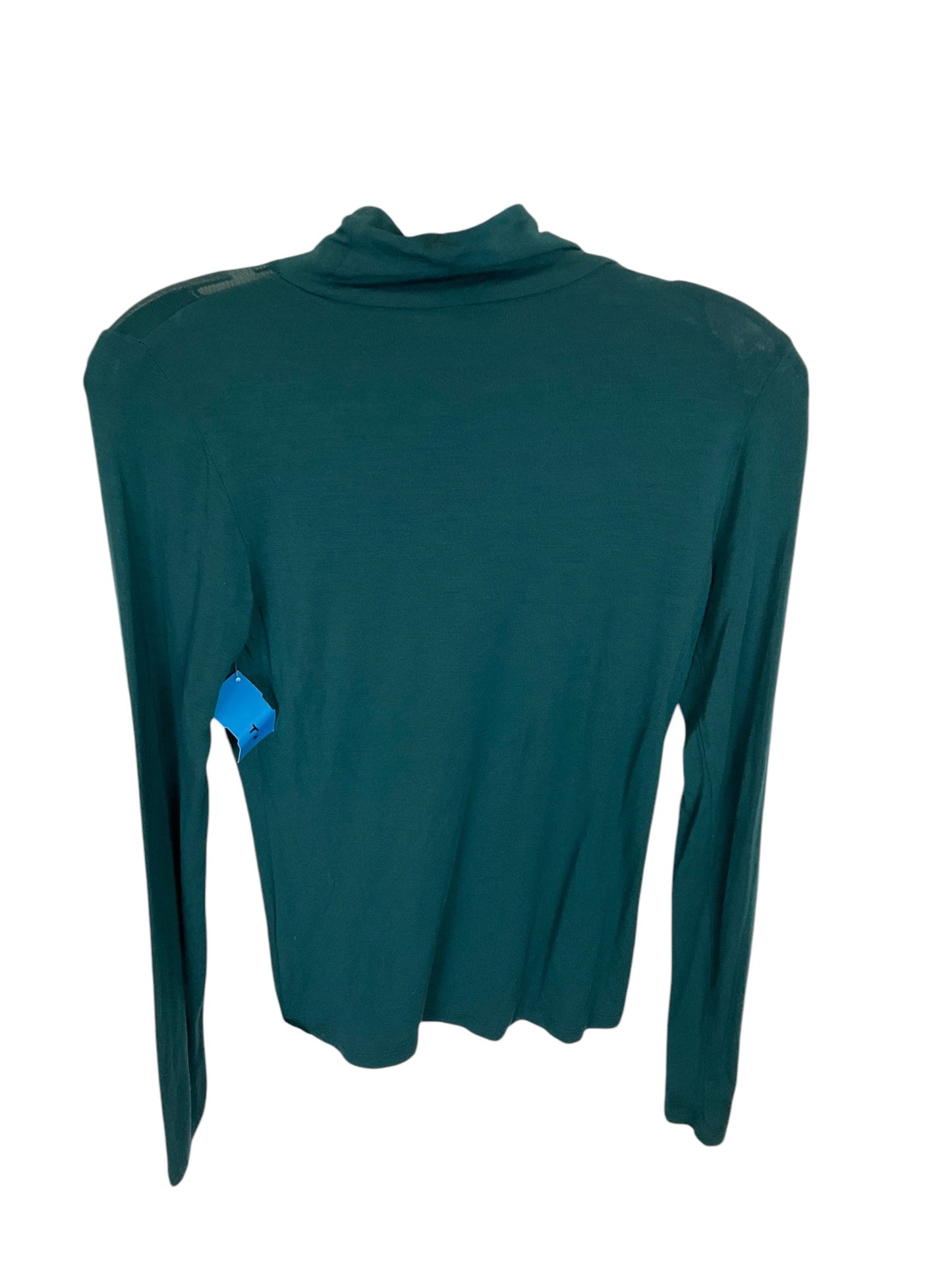 Top Long Sleeve By Anthropologie In Green, Size: Xs