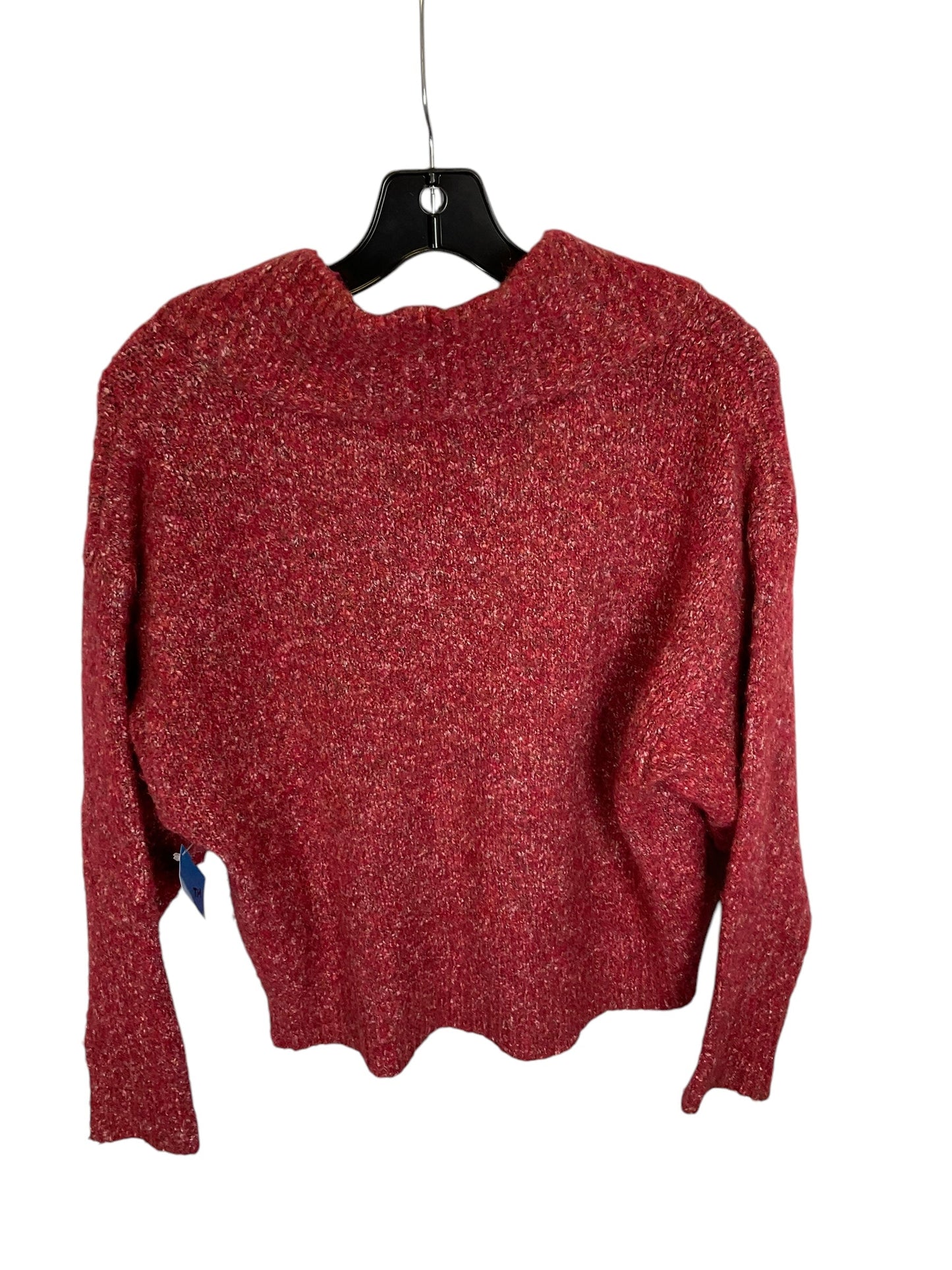 Sweater By Anthropologie In Red, Size: Xs