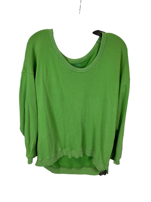 Sweatshirt Crewneck By Aerie In Green, Size: S