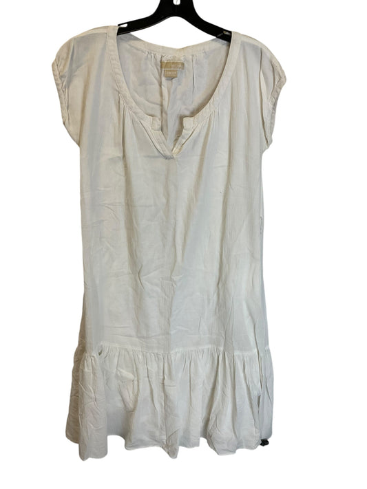 Dress Casual Midi By Michael By Michael Kors In White, Size: Xs