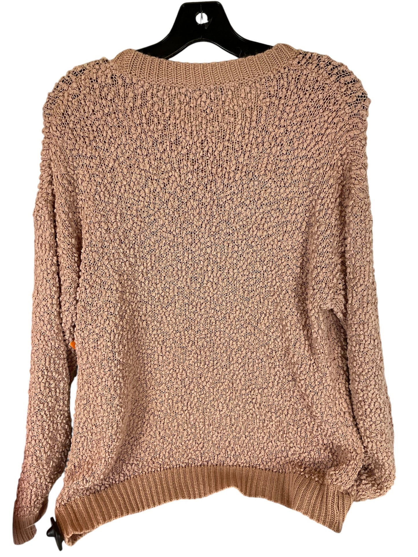 Sweater By Hudson In Pink, Size: L