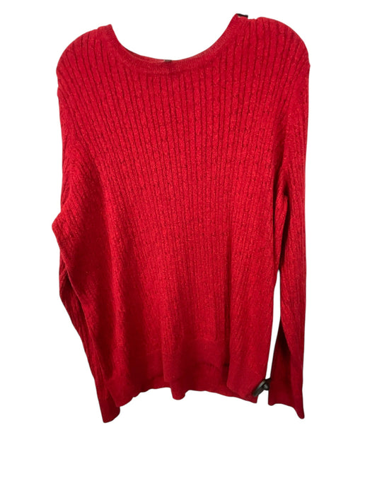 Sweater By Kim Rogers In Red