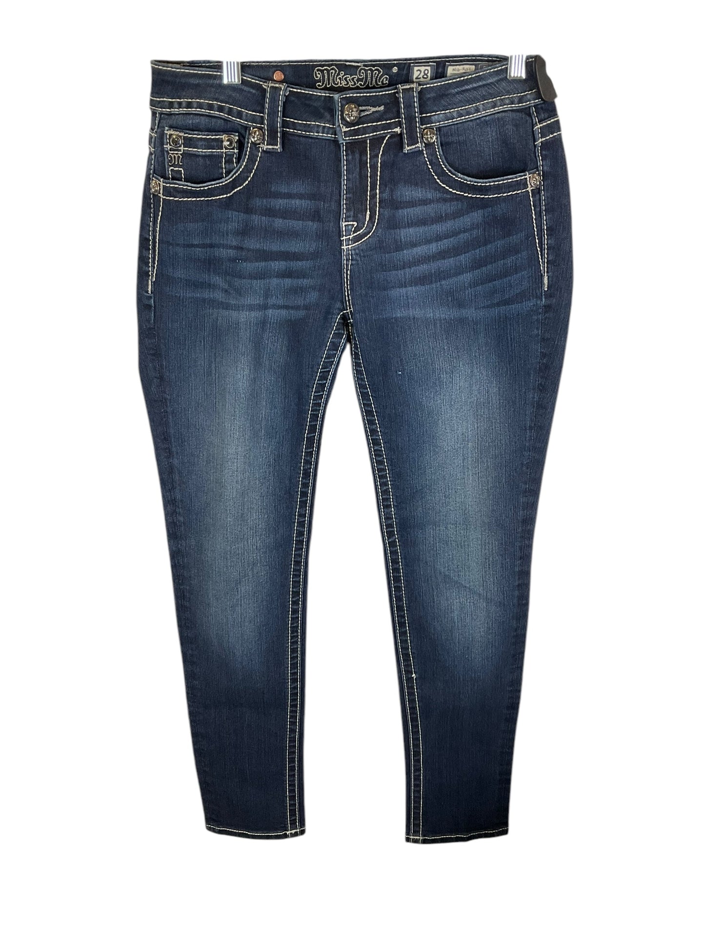 Jeans Designer By Miss Me In Blue Denim, Size: 6