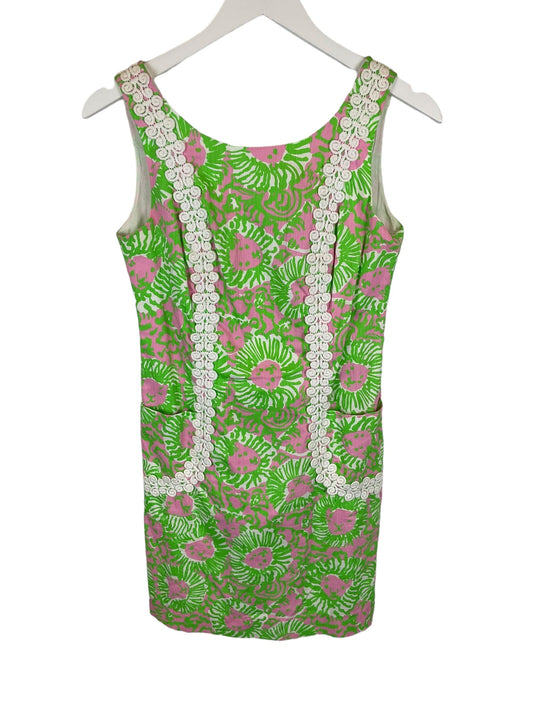 Green Dress Designer Lilly Pulitzer, Size 2