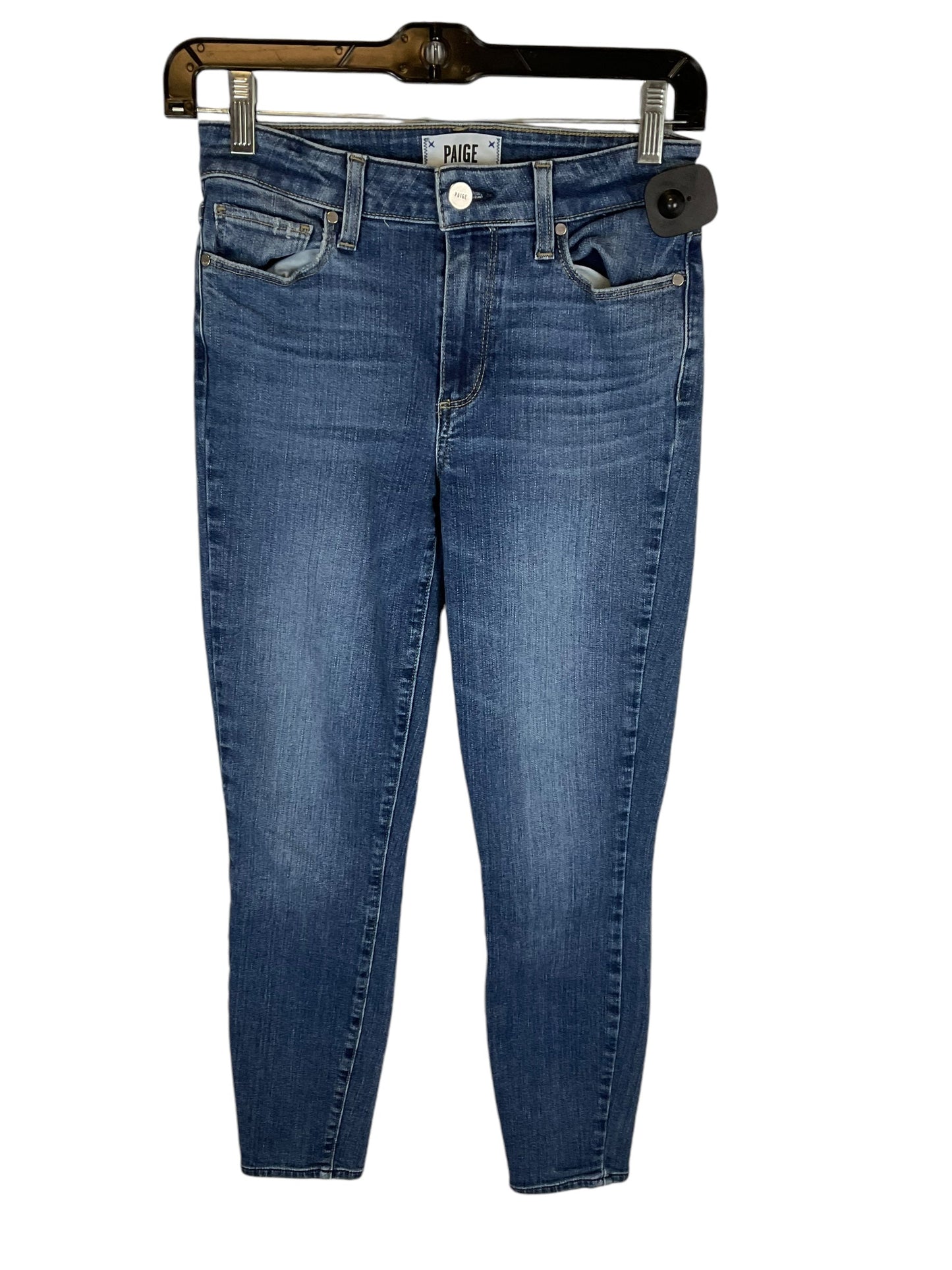 Jeans Designer By Paige In Blue Denim, Size: 0