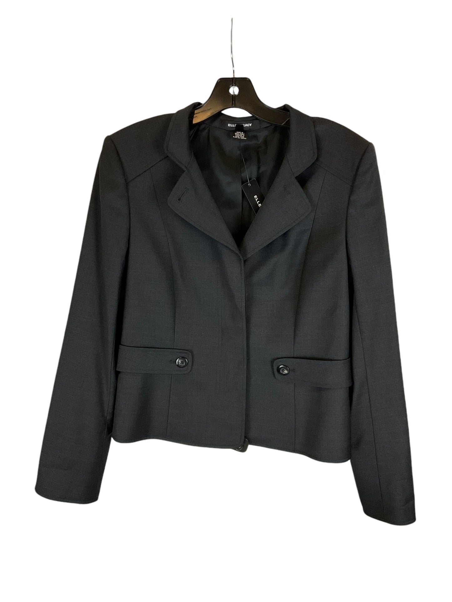 Blazer By Ellen Tracy In Black, Size: M