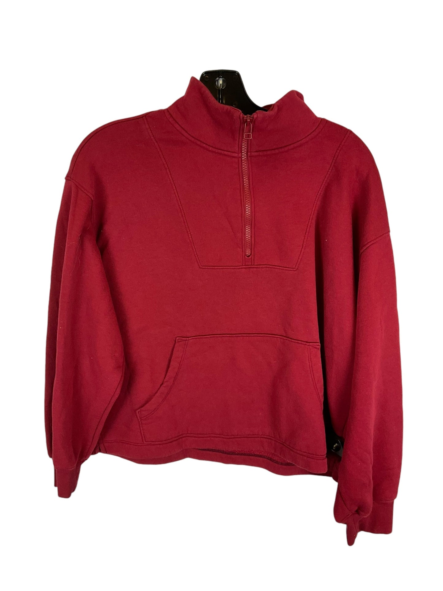 Sweatshirt Collar By Old Navy In Red, Size: L