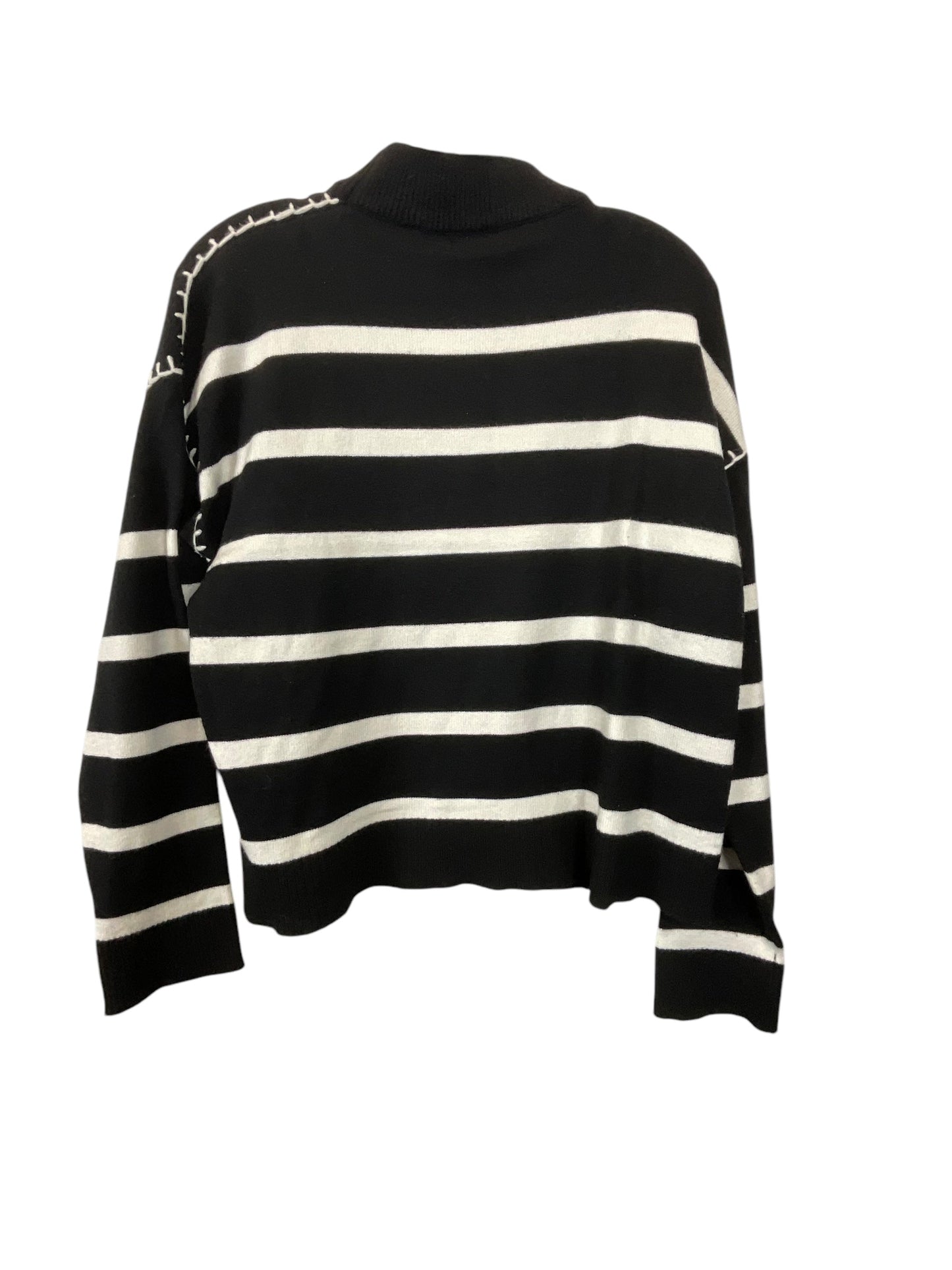 Sweater By Tahari By Arthur Levine In Black, Size: Xl