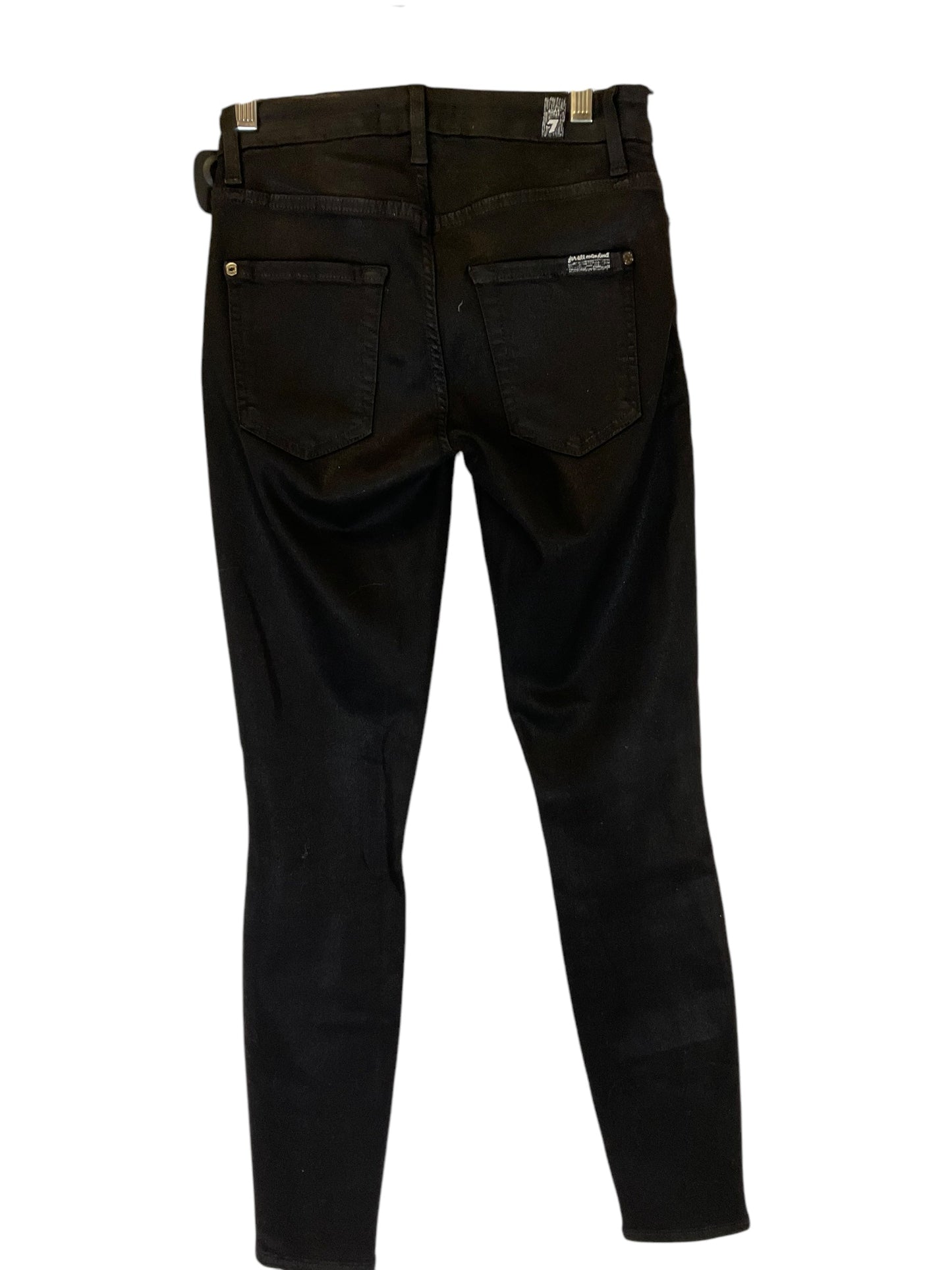 Pants Designer By 7 For All Mankind In Black, Size: 0