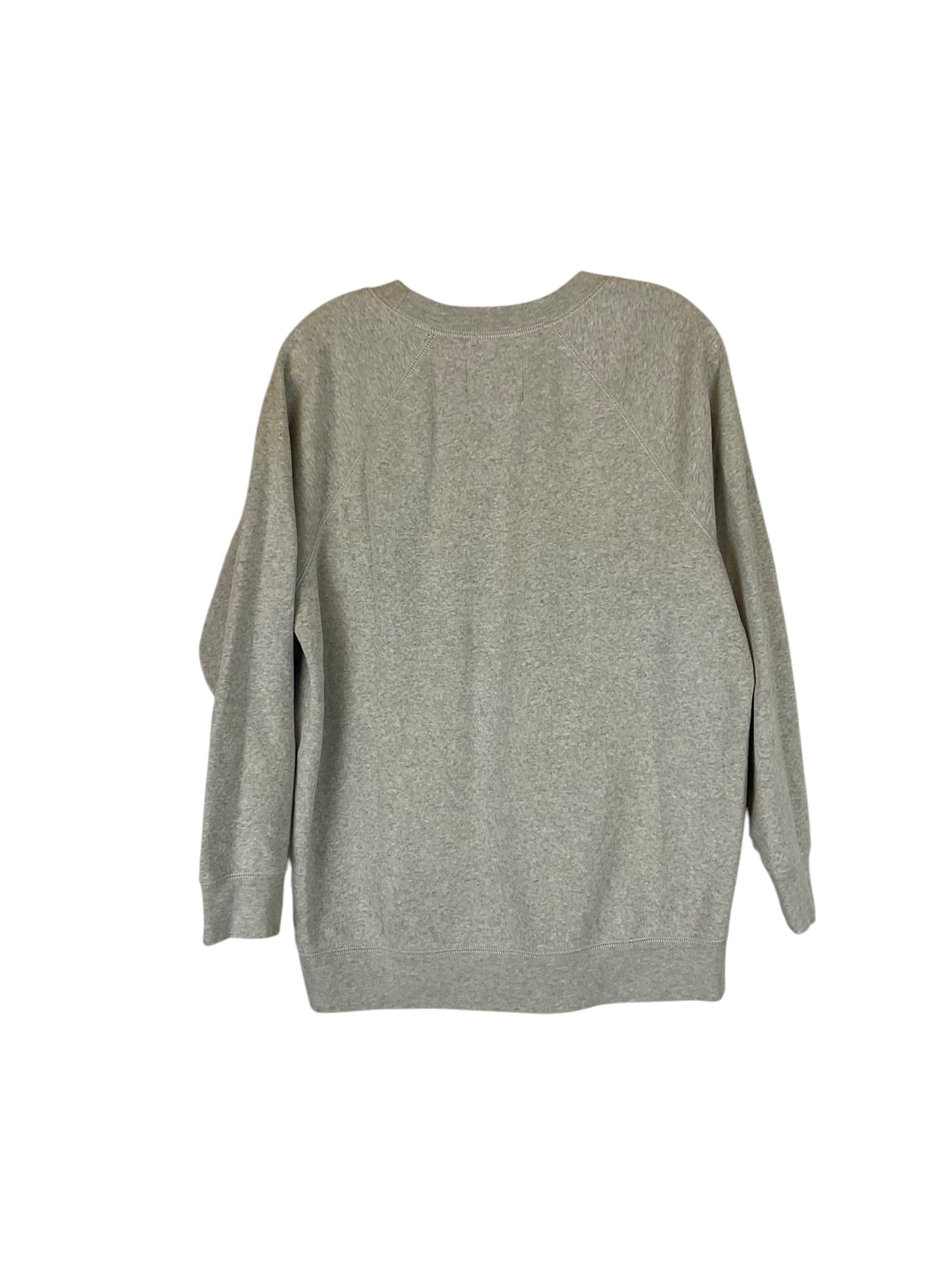 Sweatshirt Crewneck By American Eagle In Grey, Size: M