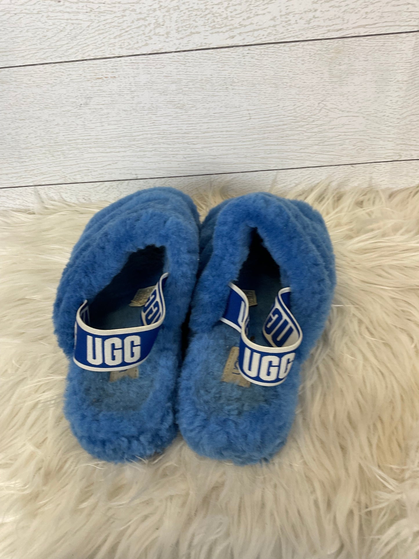 Shoes Designer By Ugg In Blue, Size: 10