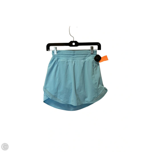 Athletic Skort By Lululemon In Blue, Size: 2