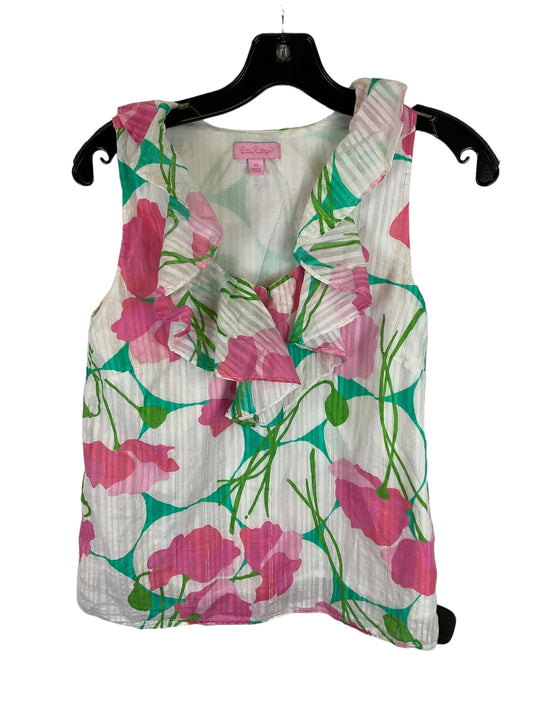 Multi-colored Top Sleeveless Lilly Pulitzer, Size Xs