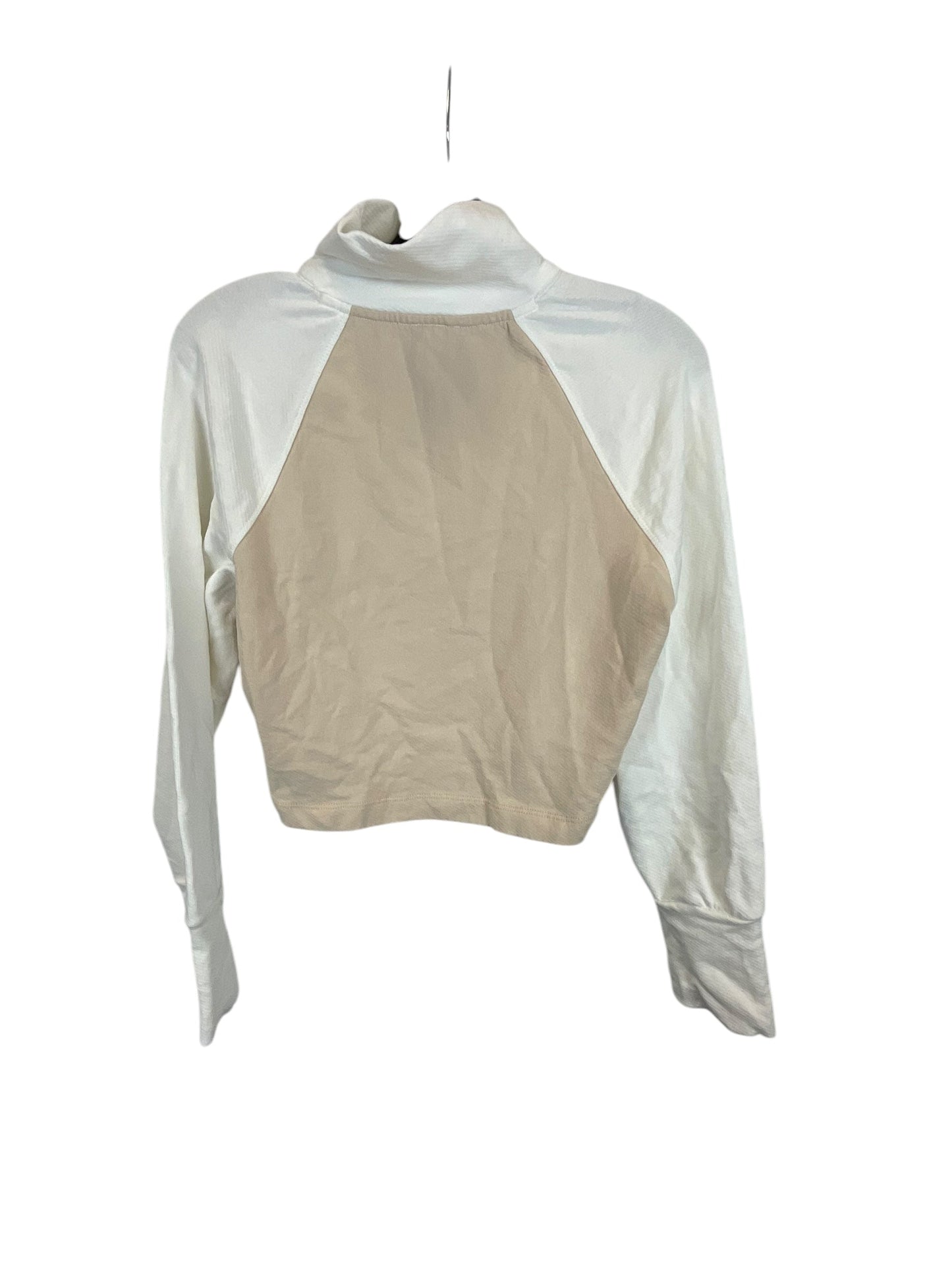 Sweatshirt Collar By Pilcro In Cream, Size: S