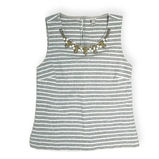 Striped Pattern Top Sleeveless J. Crew, Size Xs