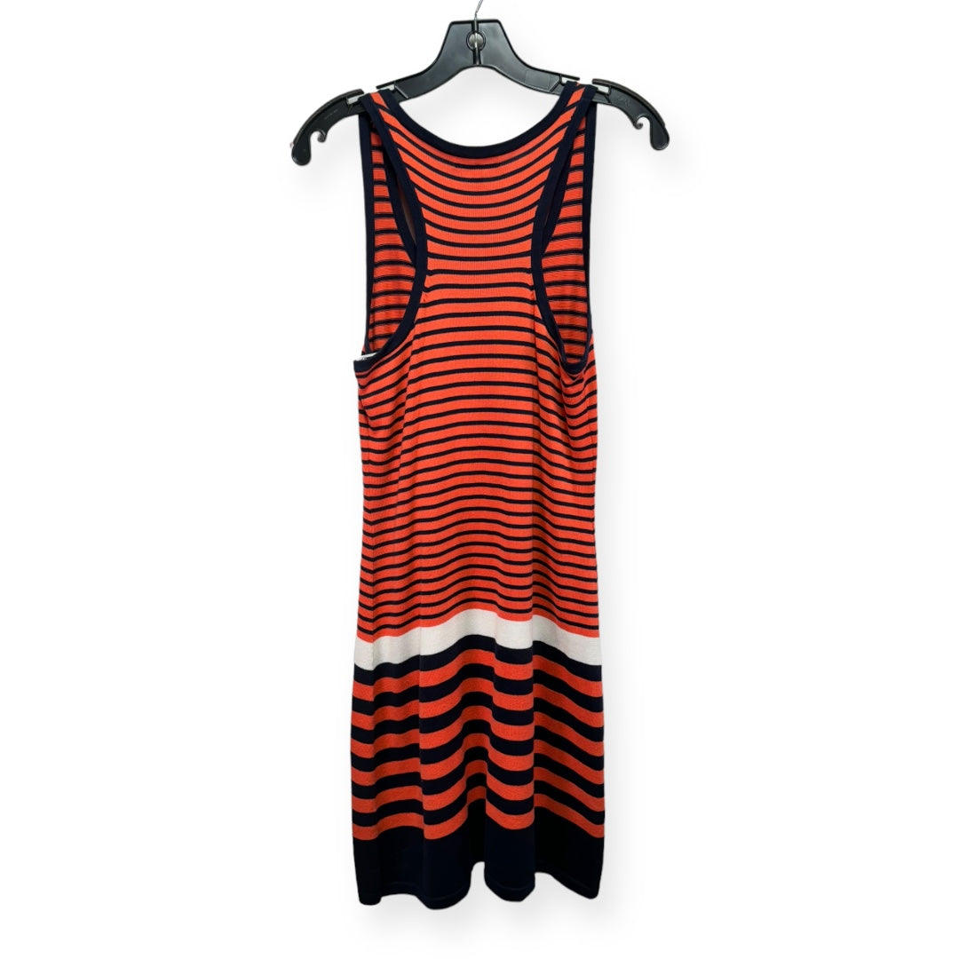 Stanton Knit Dress in Tango Orange Buoy Stripe Lilly Pulitzer, Size M