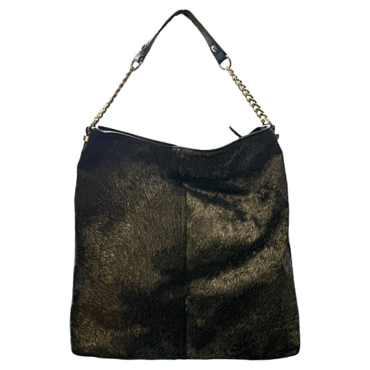 Calf-hair Leather Hobo  By Antonio Melani Size: Large