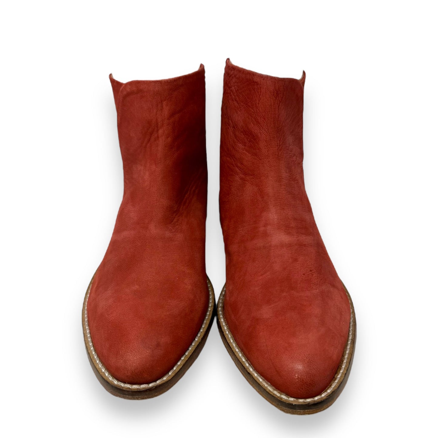 Century Ankle Boots By Free People In Red, Size: 7.5