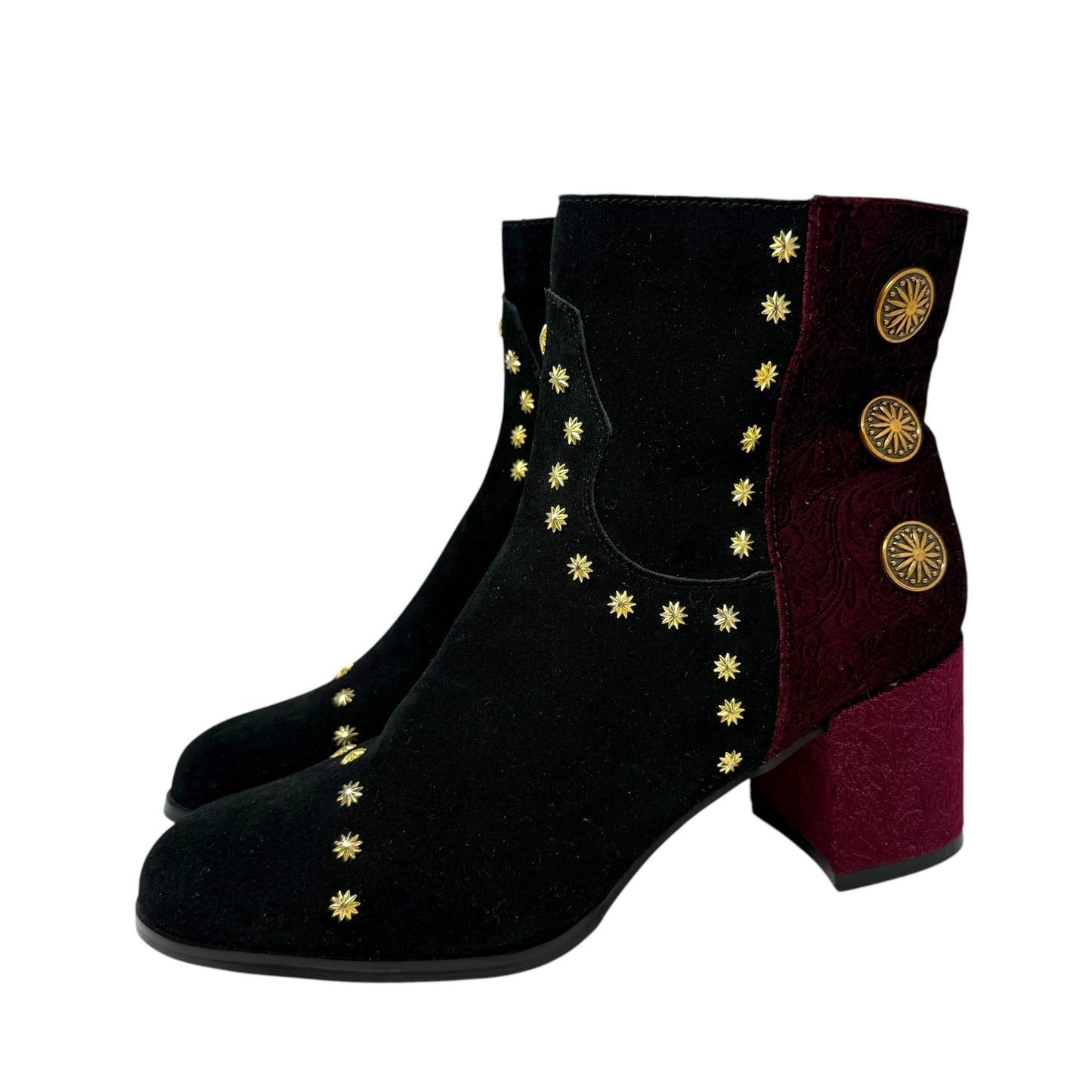 Tourin Fashion Boots By Very Volatile In Maroon, Size: 10