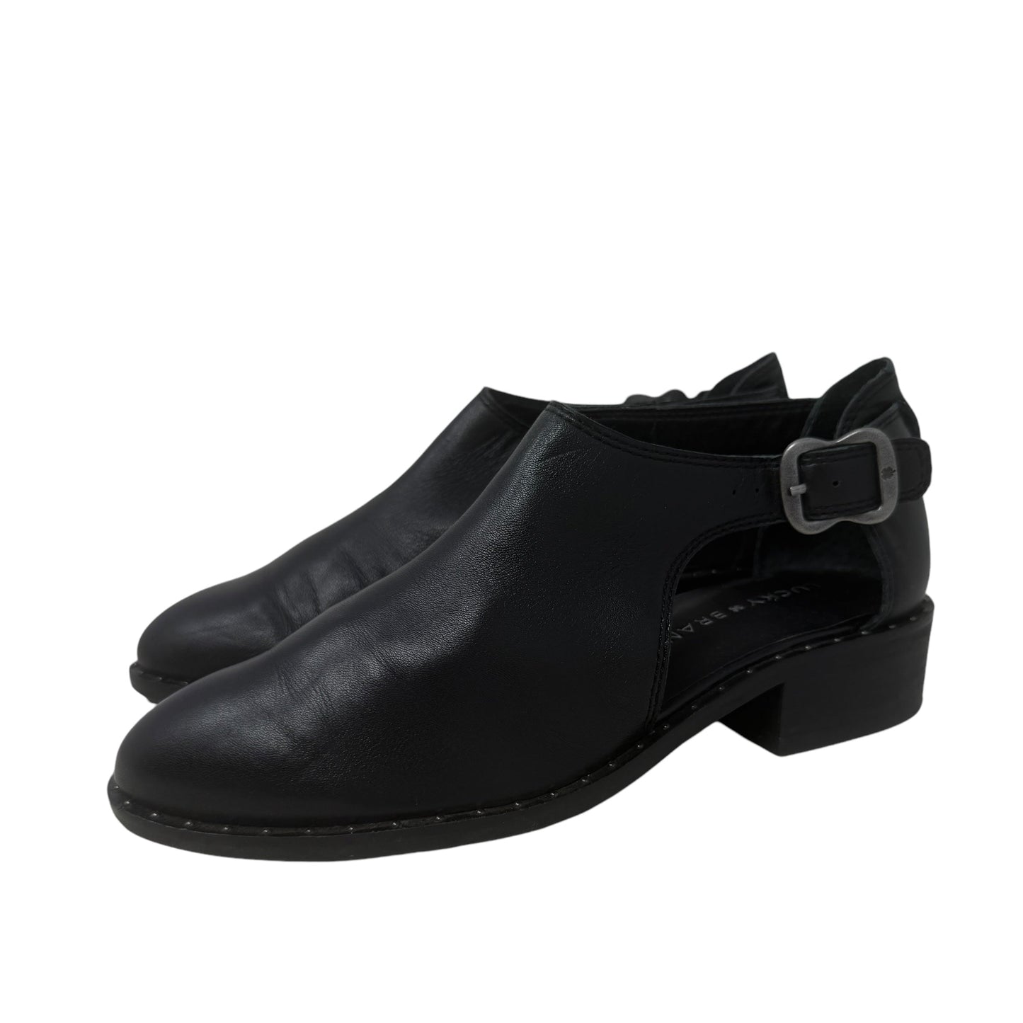 Giovanna Cut-Out Oxfords By Lucky Brand In Black, Size: 6