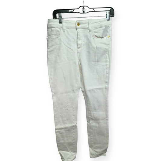 White Jeans Skinny Pilcro, Size 6