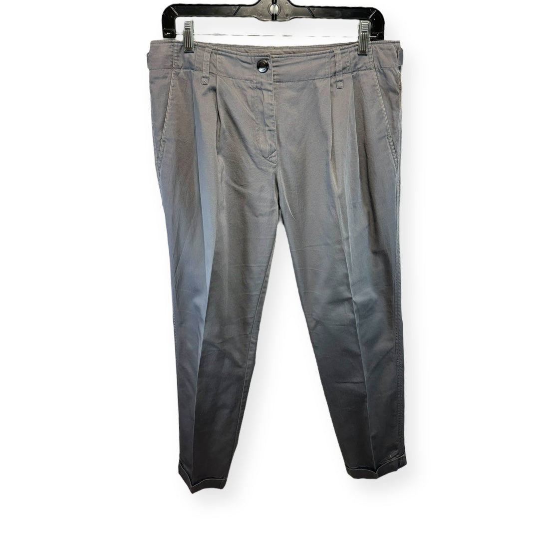 Grey Pants Designer Burberry, Size 6