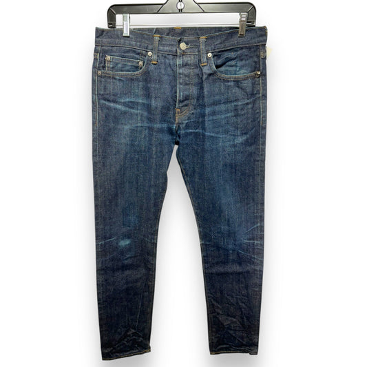 Jeans Straight By J. Crew In Blue Denim, Size: 12