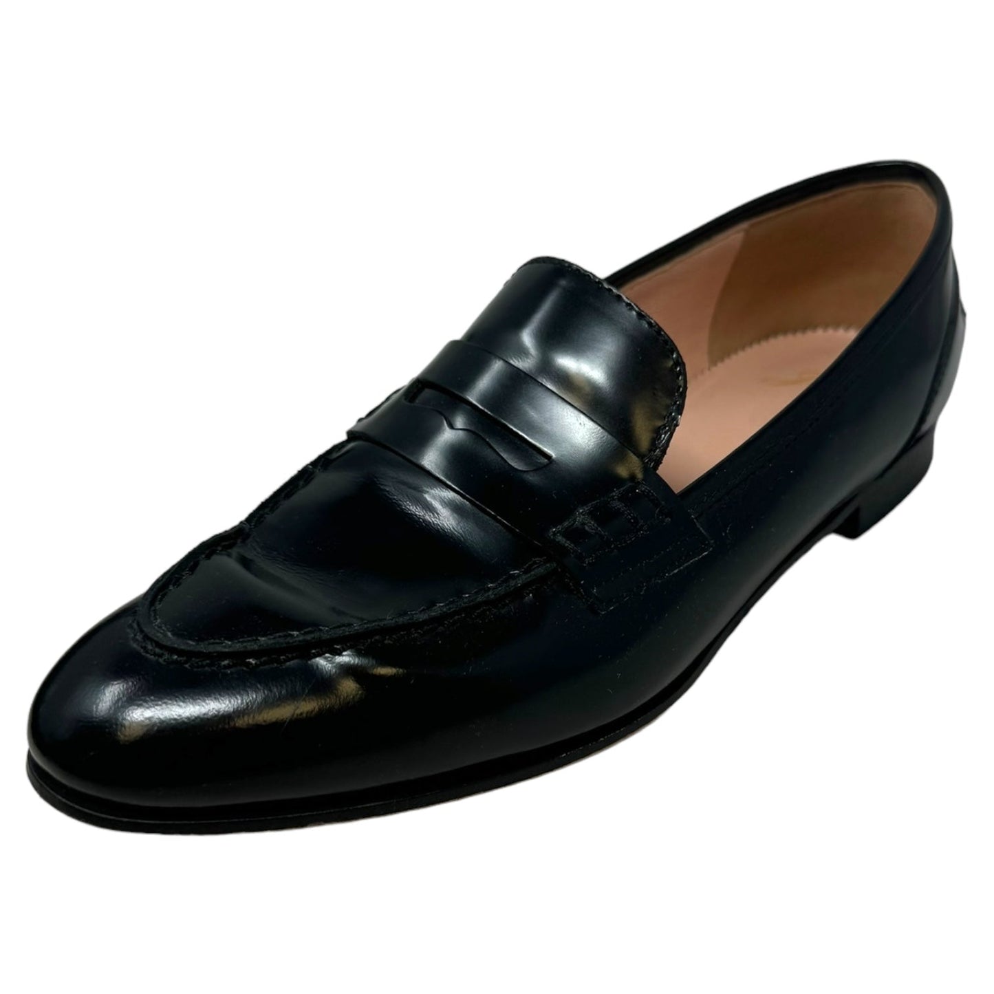 Penny Loafer Shoes Flats By J. Crew In Black, Size: 6