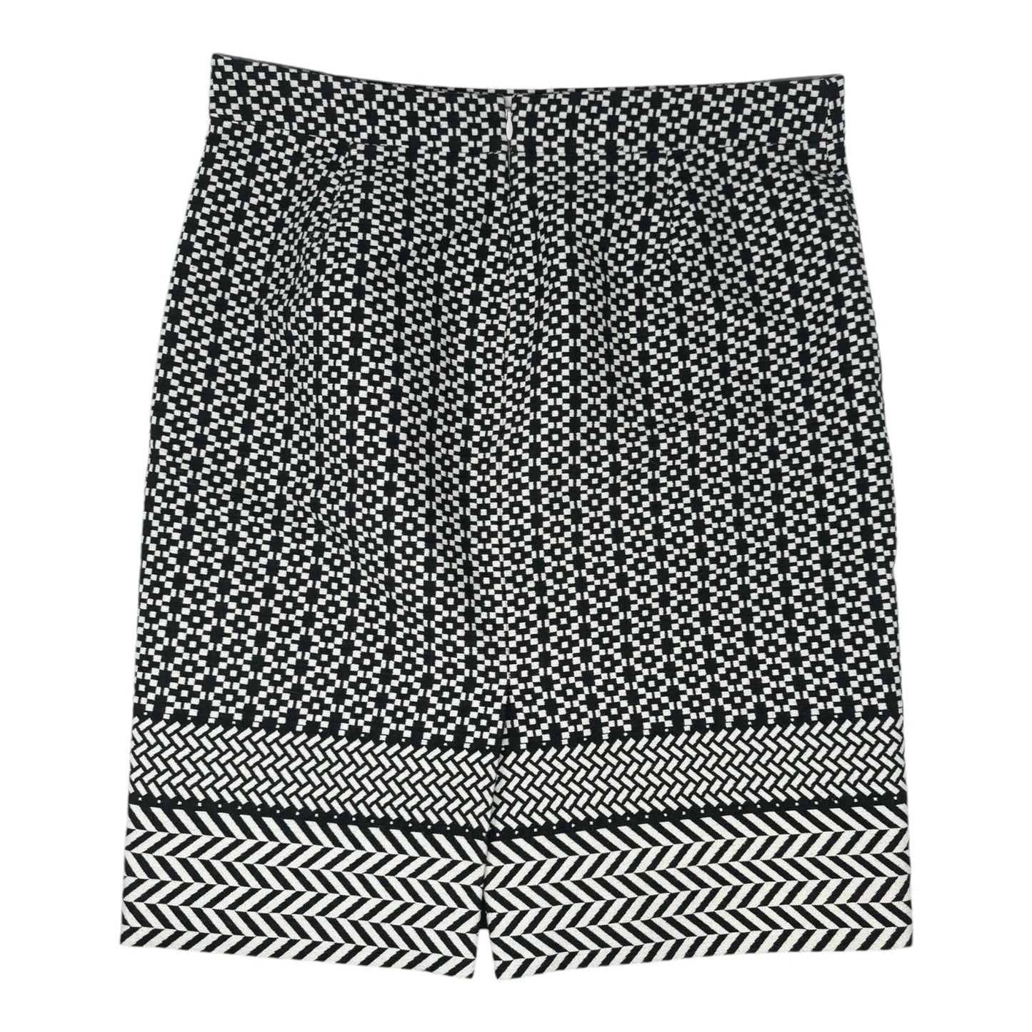 Skirt Midi By J. Crew In Black & White, Size: 8