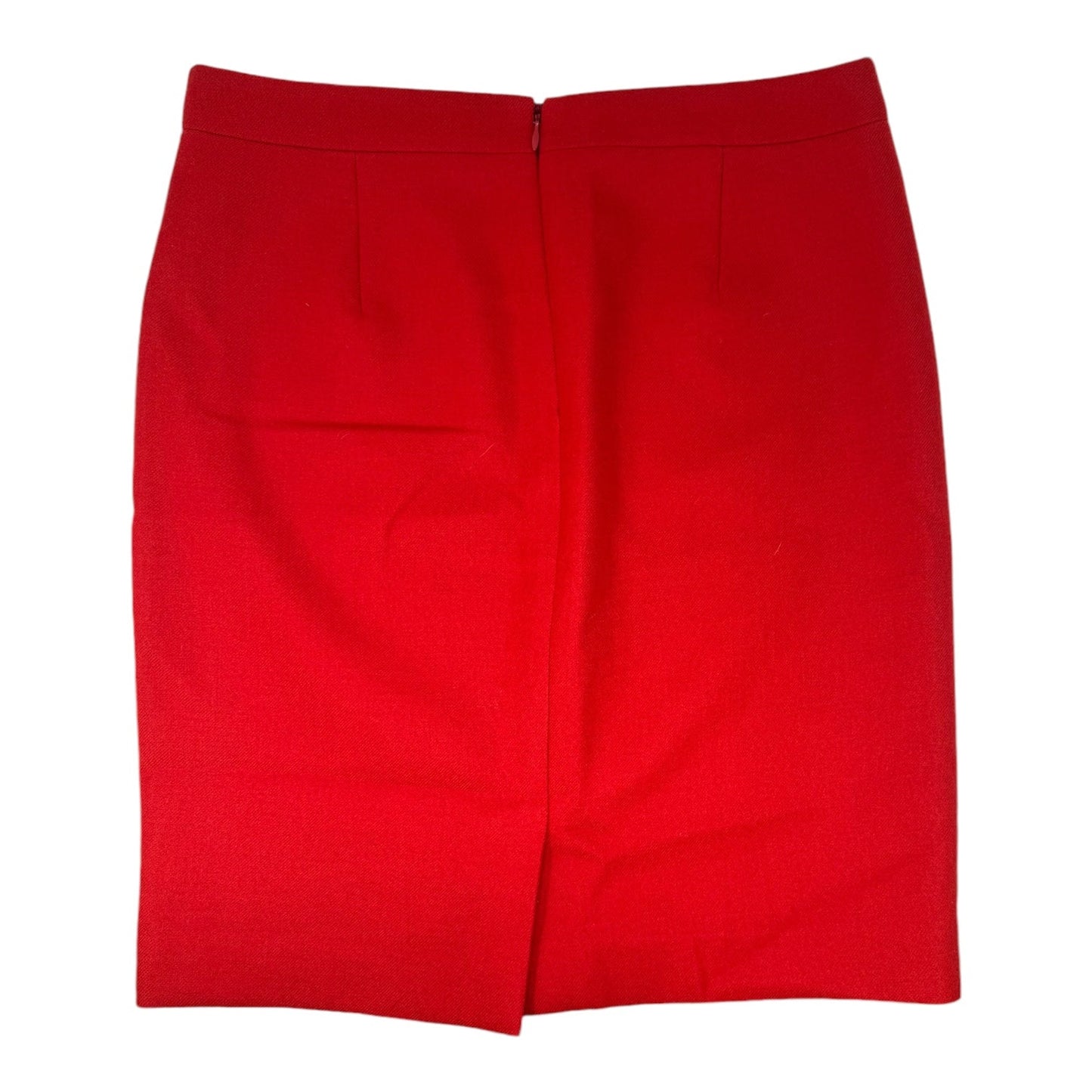 Pencil Skirt Midi By J. Crew In Red, Size: 8