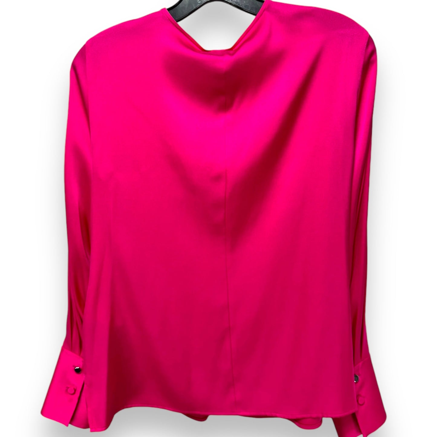 Blouse Luxury Designer By Hugo Boss In Pink, Size: S