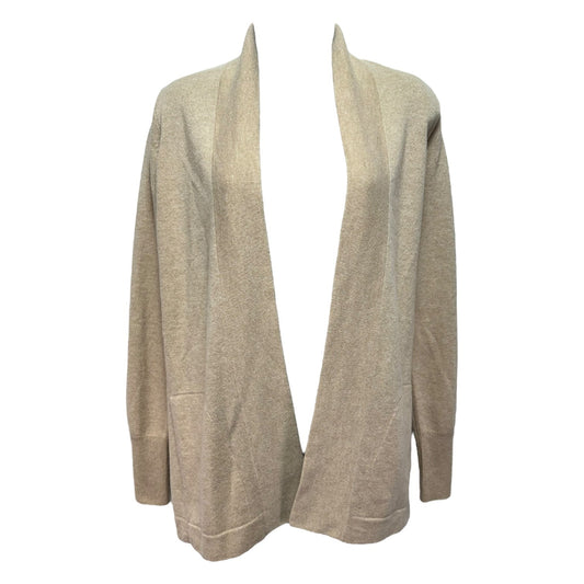 Sweater Cardigan Cashmere By J. Crew In Tan, Size: Xs