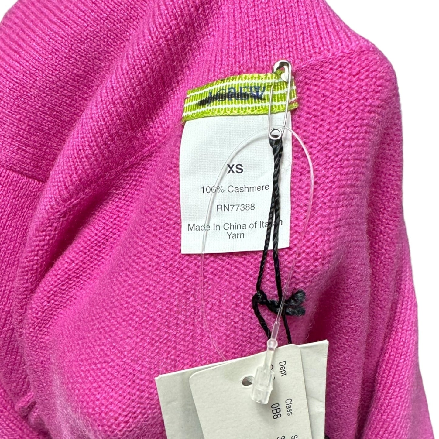 Sweater Cardigan Cashmere By J. Crew In Pink, Size: Xs