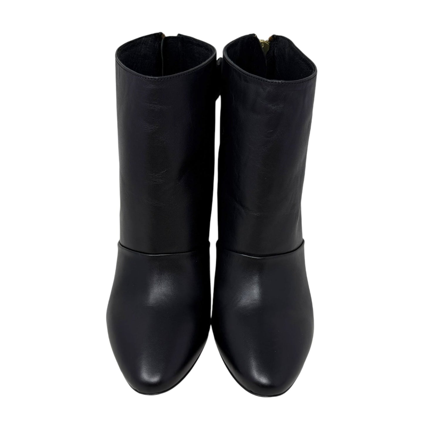 Adele Leather Ankle Boots By J. Crew In Black, Size: 6