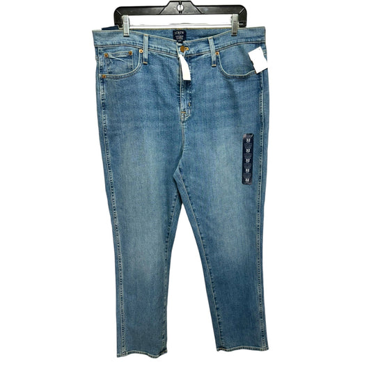 High Rise Classic Vintage Jeans Boyfriend By J. Crew In Blue Denim, Size: 14