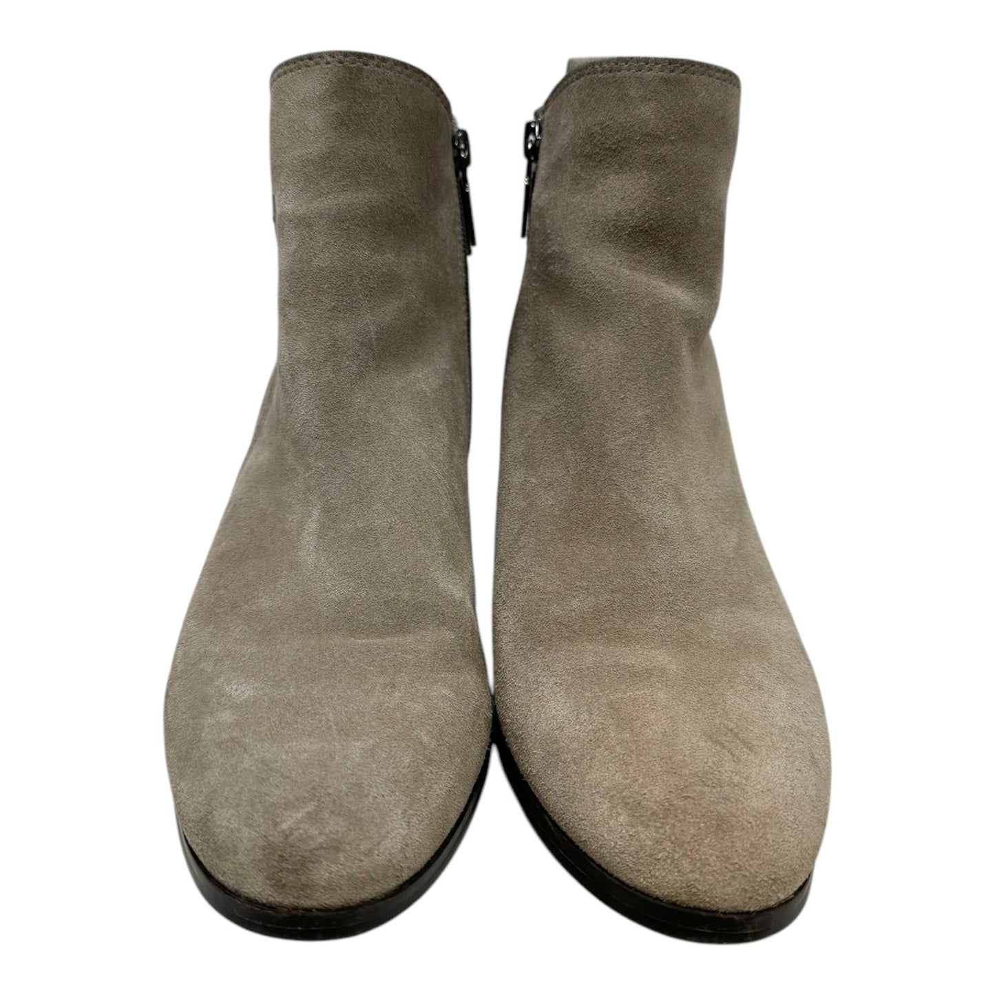 Sadie Waterproof Boots Ankle Flats By Blondo In Taupe, Size: 8