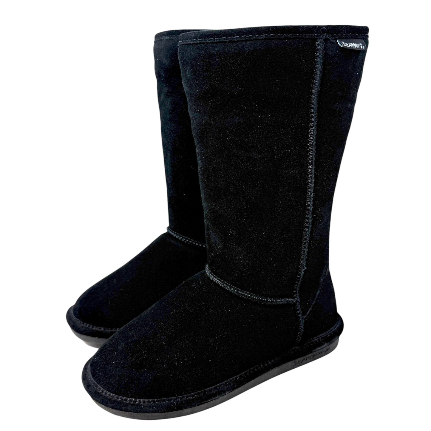 Elle Tall Black Boots By Bearpaw In Black, Size: 8