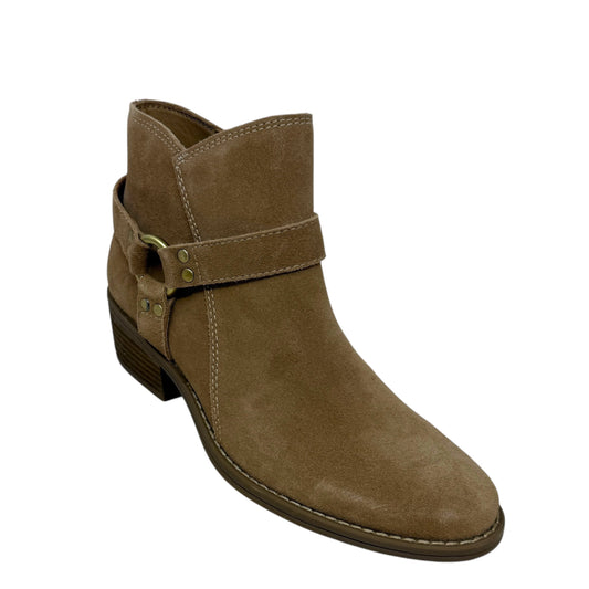 Buckle Ankle Boots By House Of Harlow In Tan Suede, Size: 7