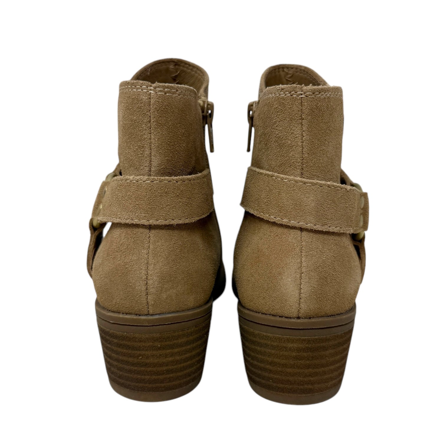 Buckle Ankle Boots By House Of Harlow In Tan Suede, Size: 7