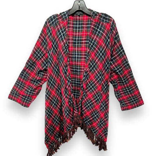 Cardigan By Torrid In Plaid Pattern, Size: 2x