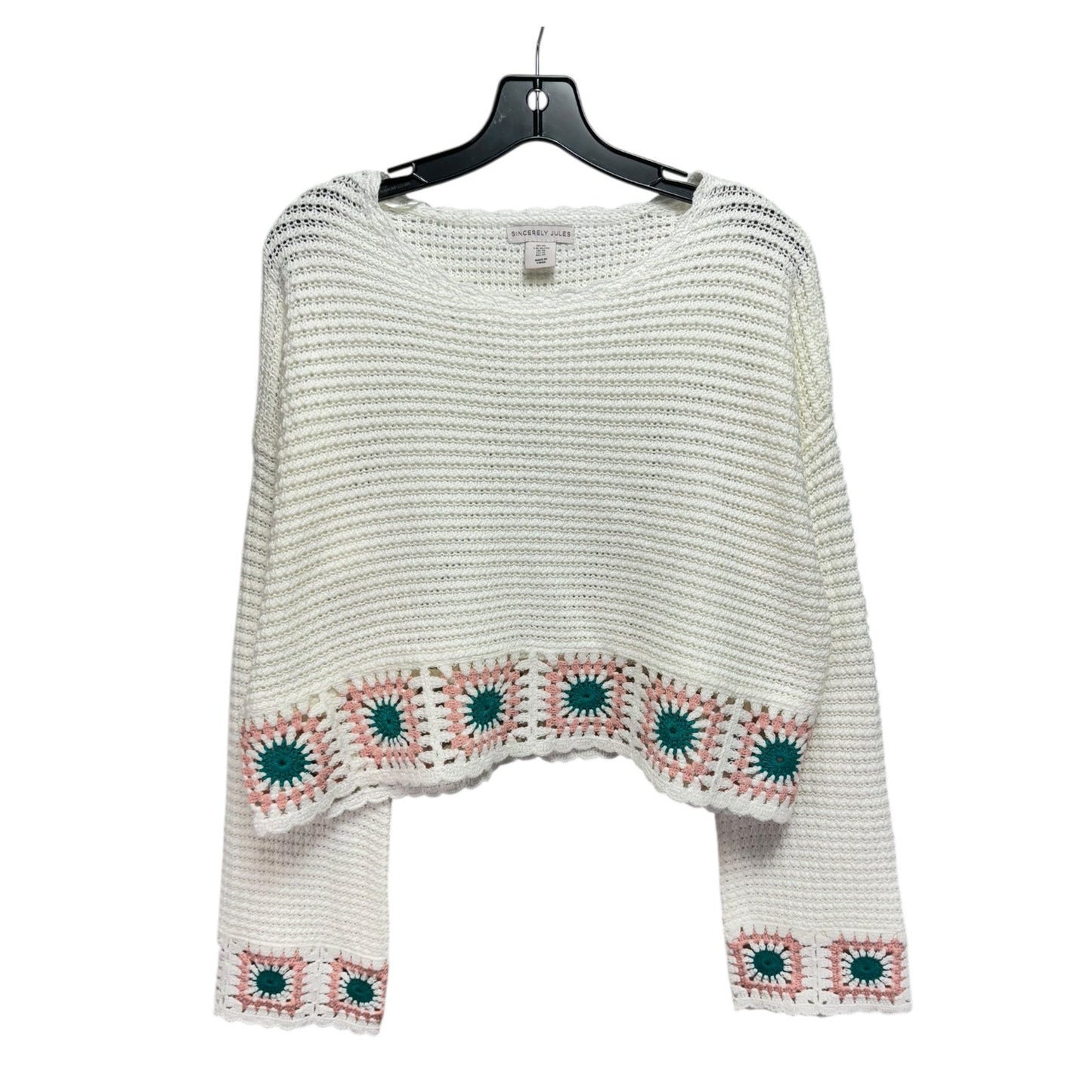 Sweater By Sincerely Jules In Cream, Size: Xl