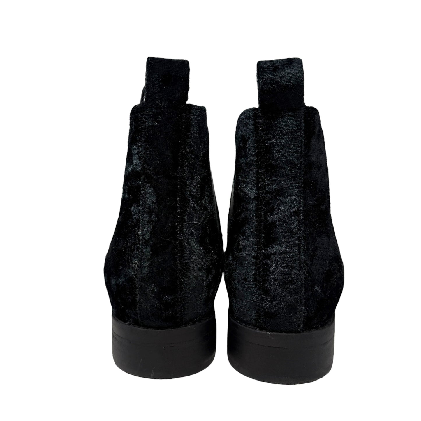 Ella Chelsea Booties By Toms In Black Velvet, Size: 7