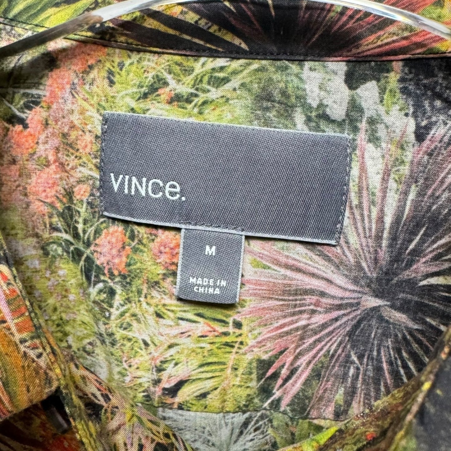 Top Long Sleeve By Vince In Multi-colored, Size: M