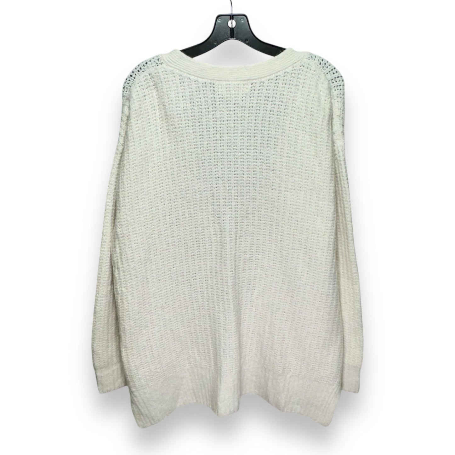 Sweater Cardigan By Anthropologie In Cream, Size: M