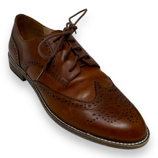 Juliette Brogue Oxfords By Madewell In Dark Chestnut, Size: 9