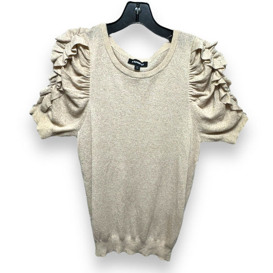 Sweater By Express In Gold, Size: M